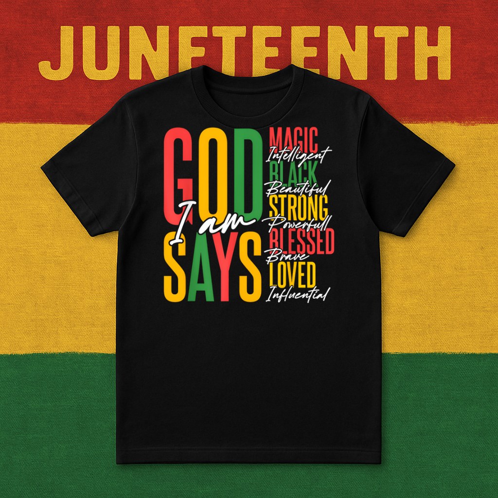 Juneteenth God say I am
